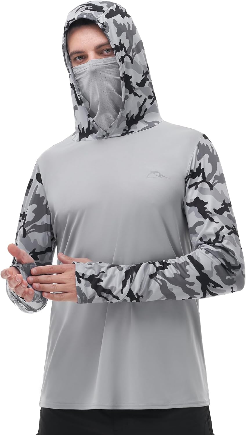 FISHEAL Men's Performance Fish - Fishing Mask Sun Protection 评论和价格