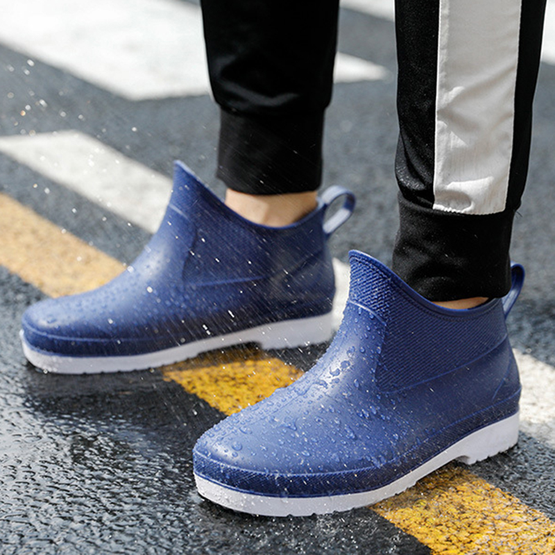 Spring Unisex Rubber Rain Boot - Fishing Boots 评论和价格