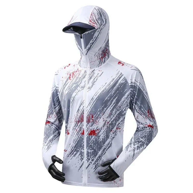 Professional Fishing Hoodie Wi - Fishing Mask Sun Protection 评论和价格