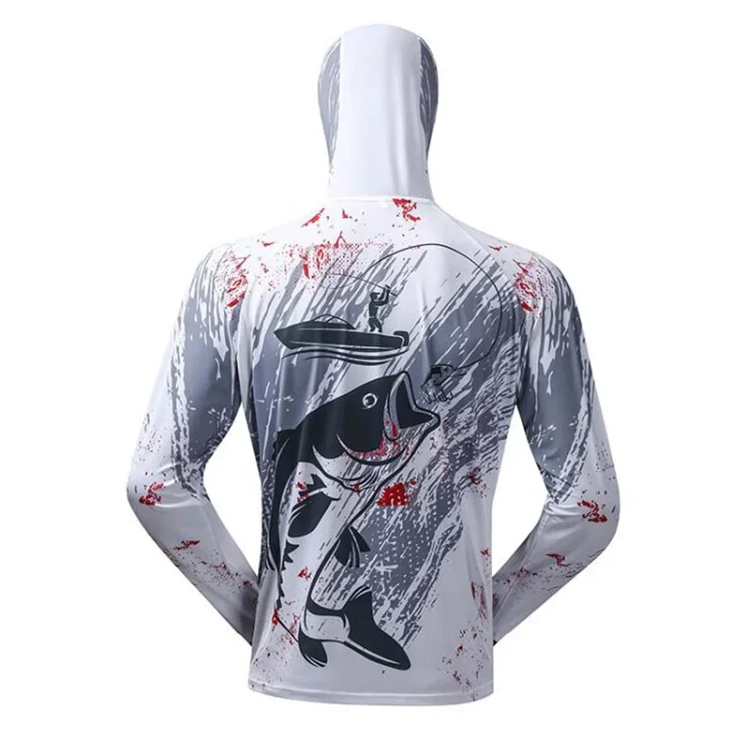 Professional Fishing Hoodie Wi - Fishing Mask Sun Protection 评论和价格