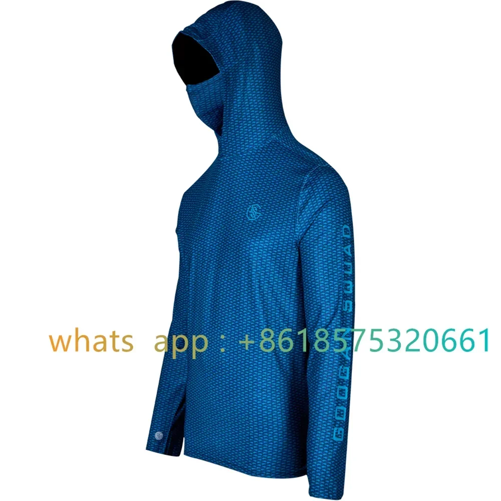 GOOGAN SQUAD Men Hoodie With M - Fishing Mask Sun Protection 评论和价格