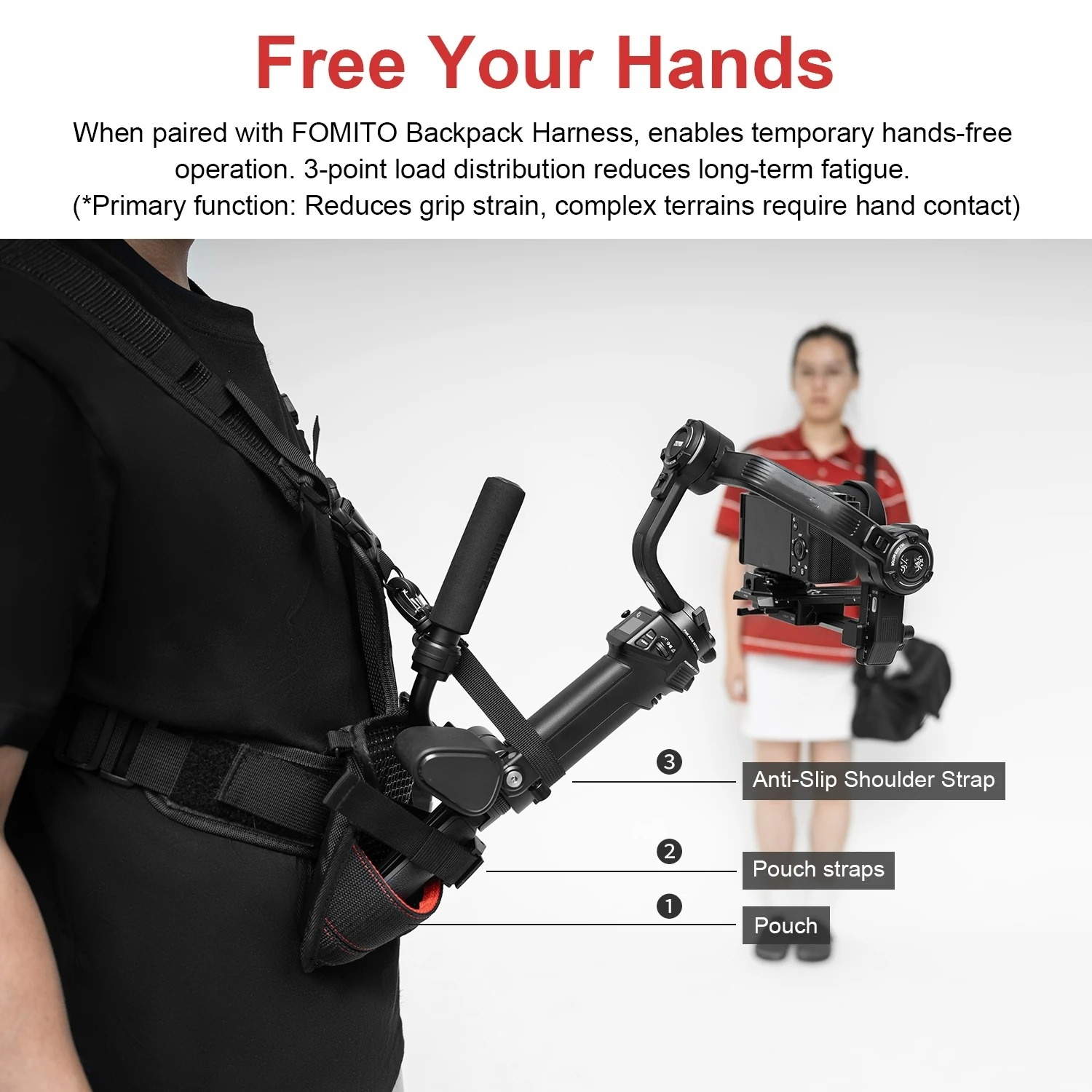 FOMITO Camera Stabilizer Shoul - Fishing Belt 评论和价格